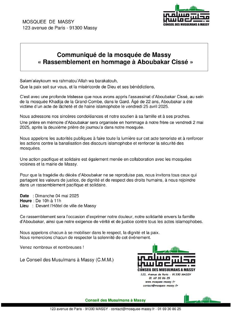 CMM communiqu Rassemblement 04Mai2025